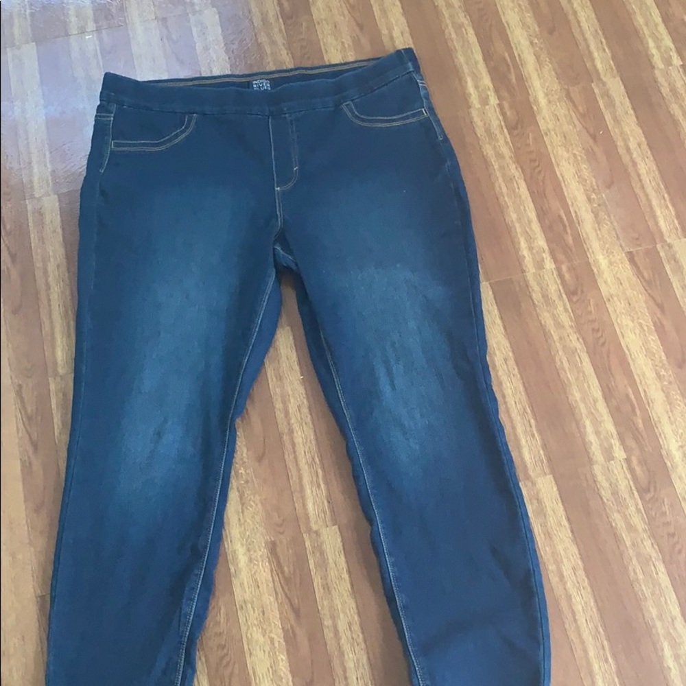 Dark Blue Stretch Jeans
